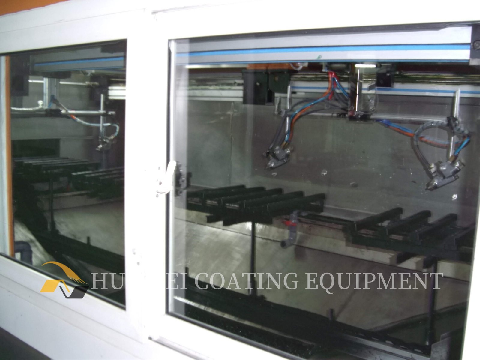 DVD Outer Frame Spray Painting Line